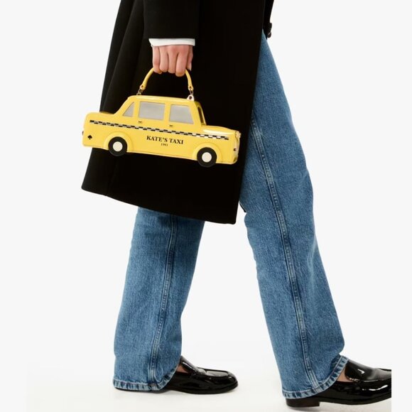 Kate Spade Big Apple NYC 3D Taxi Crossbody Bag - Picture 7 of 8